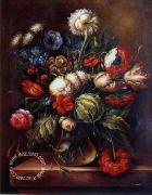 unknow artist Floral, beautiful classical still life of flowers.048 china oil painting reproduction